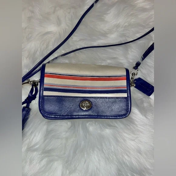 Coach • Legacy Penny Bag | Red, White, & Blue Crossbody - Picture 2 of 5